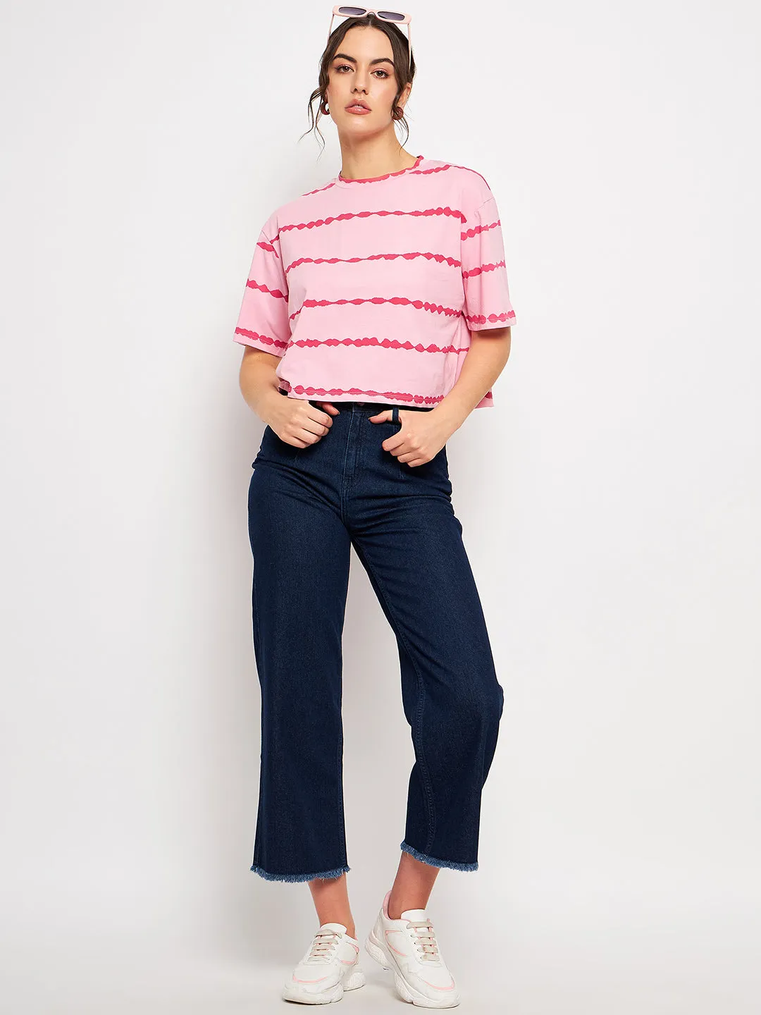 Camla Pink T- Shirt For Women