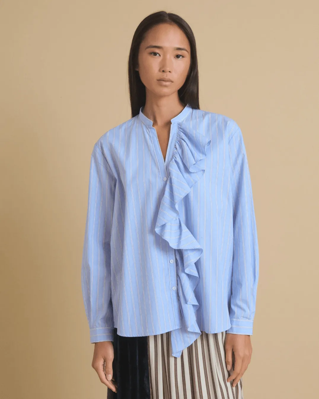 CENDIA STRIPED SHIRT