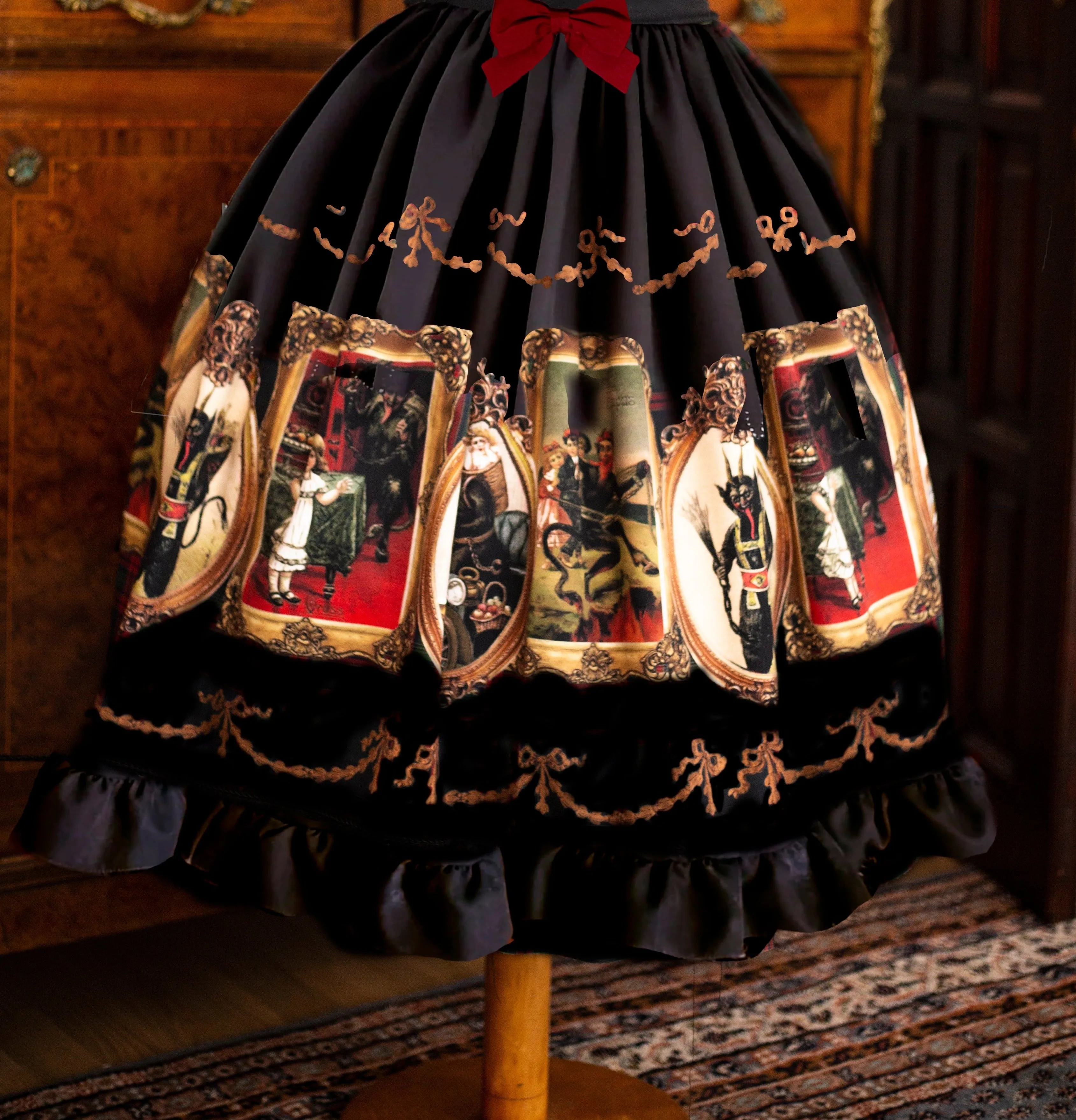 Christmas special Krampus Royal skirt