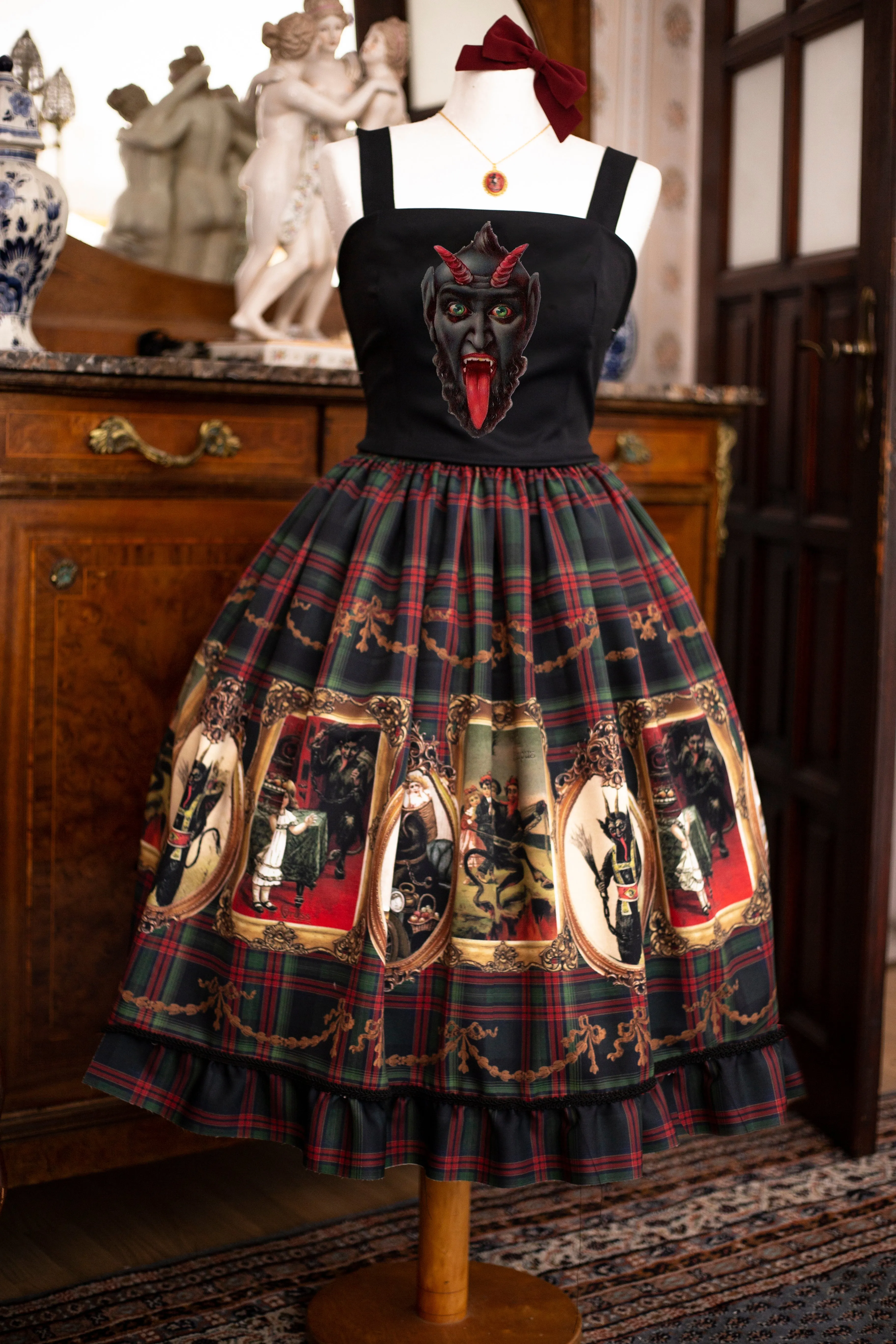 Christmas special Krampus Royal skirt