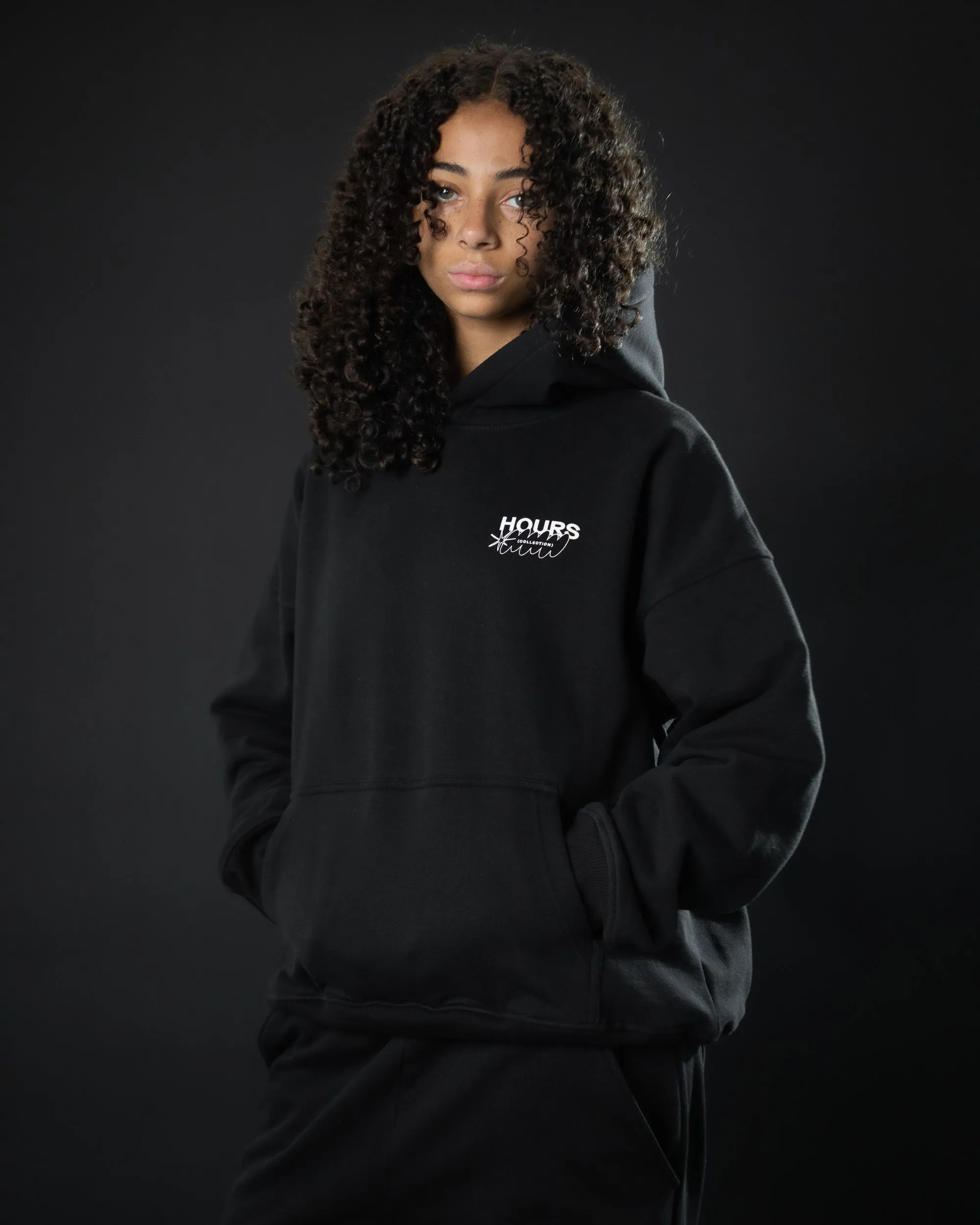 City is Hours Hoodie - Black