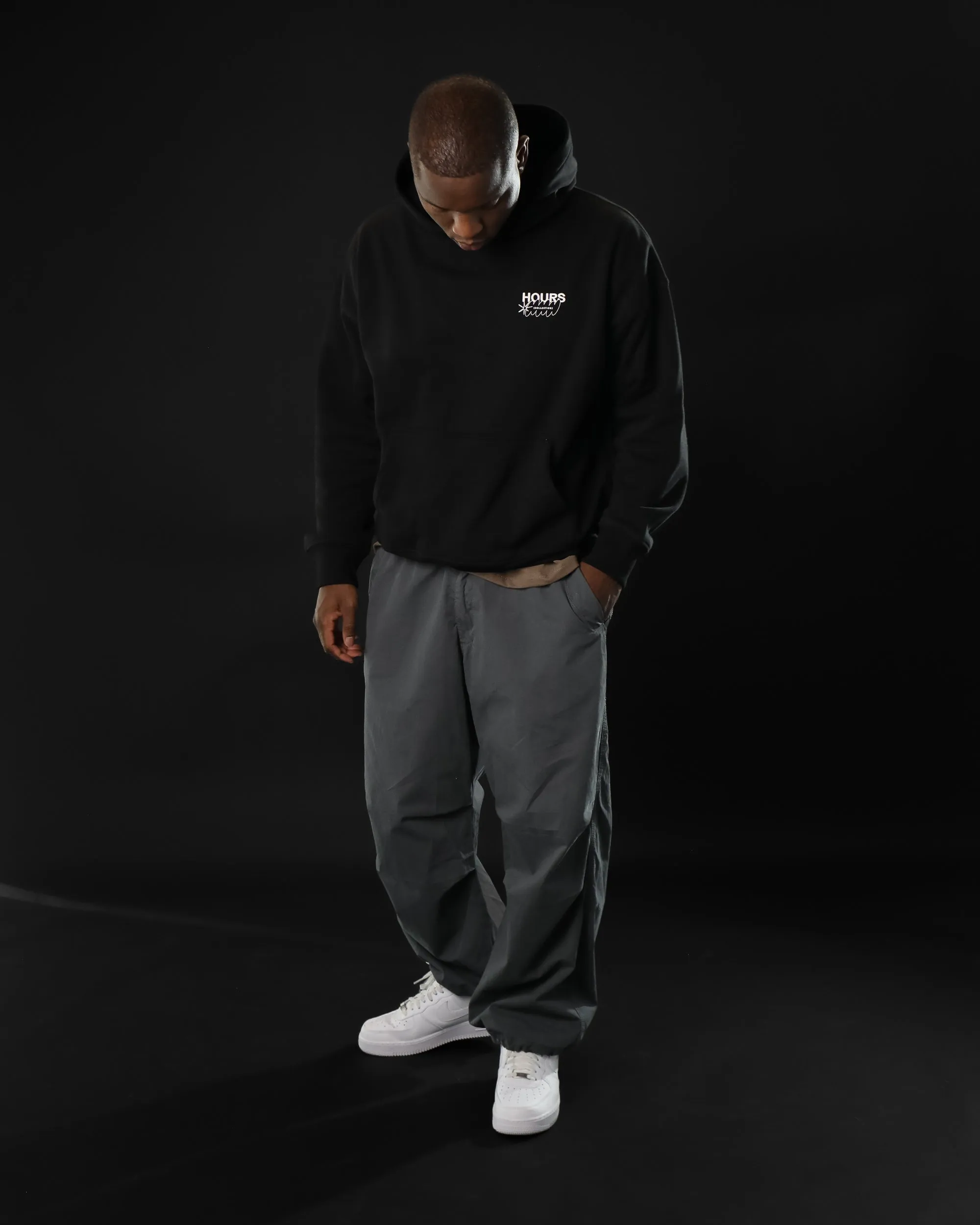 City is Hours Hoodie - Black