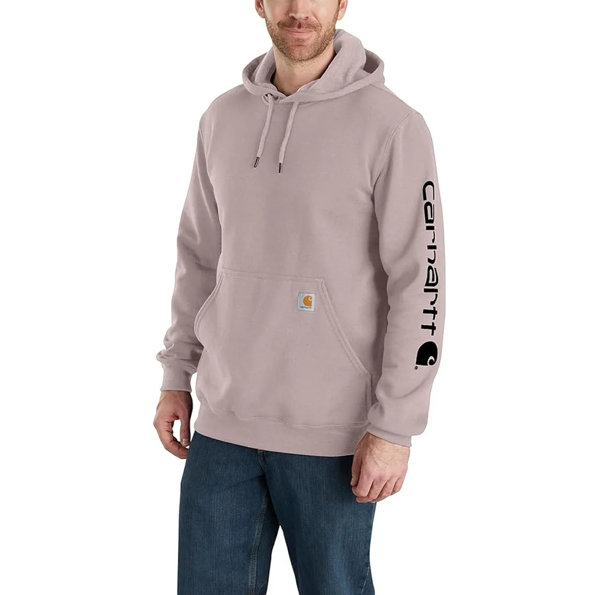 CLK288 Carhartt Hoodie Relaxed Fit Graphic/Sleeve