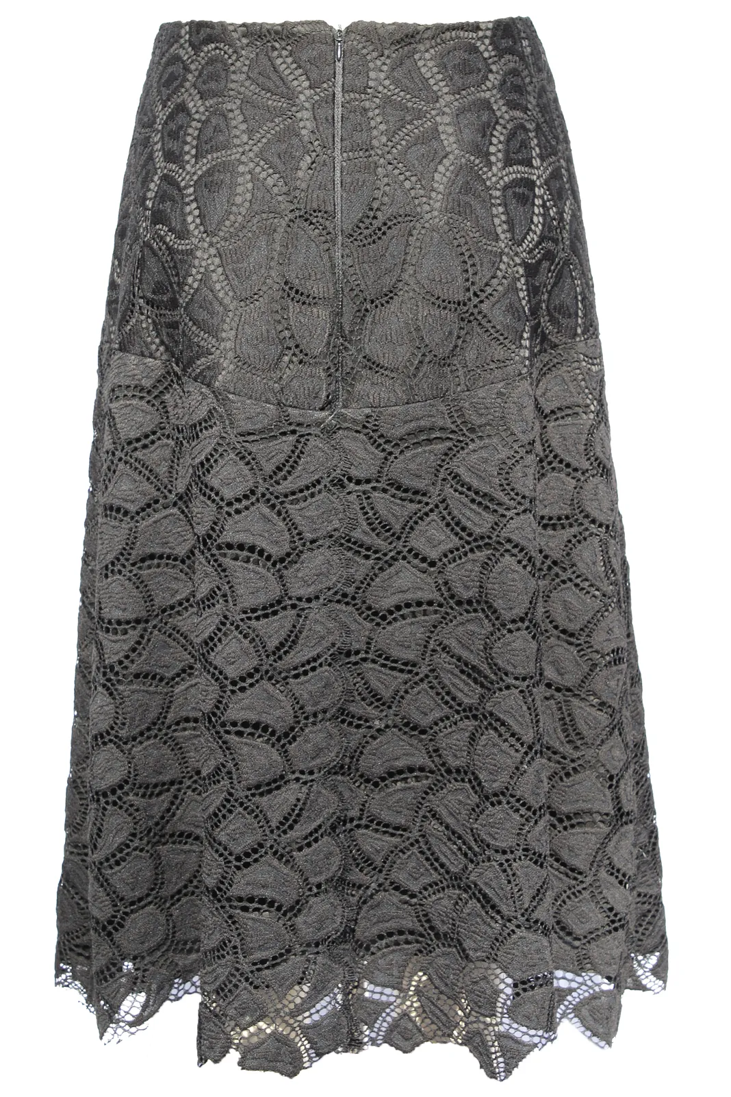 Cotton Lace A-Line Skirt