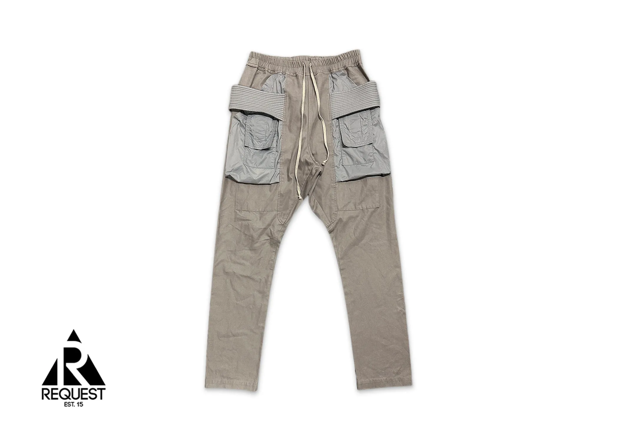 Creatch Cargo Drawstring Nylon Pocket "Grey"