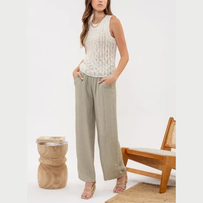 Crochet Knit Tank Top