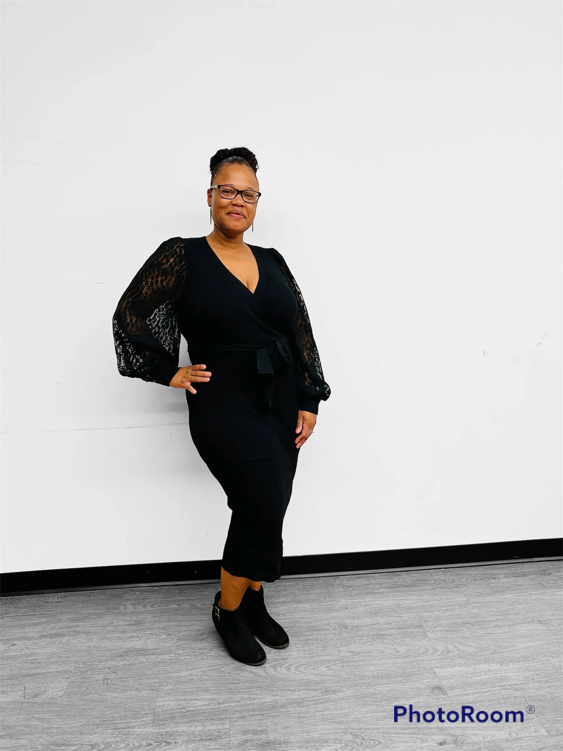 Curve Love:  Plus Up in Arms Dress