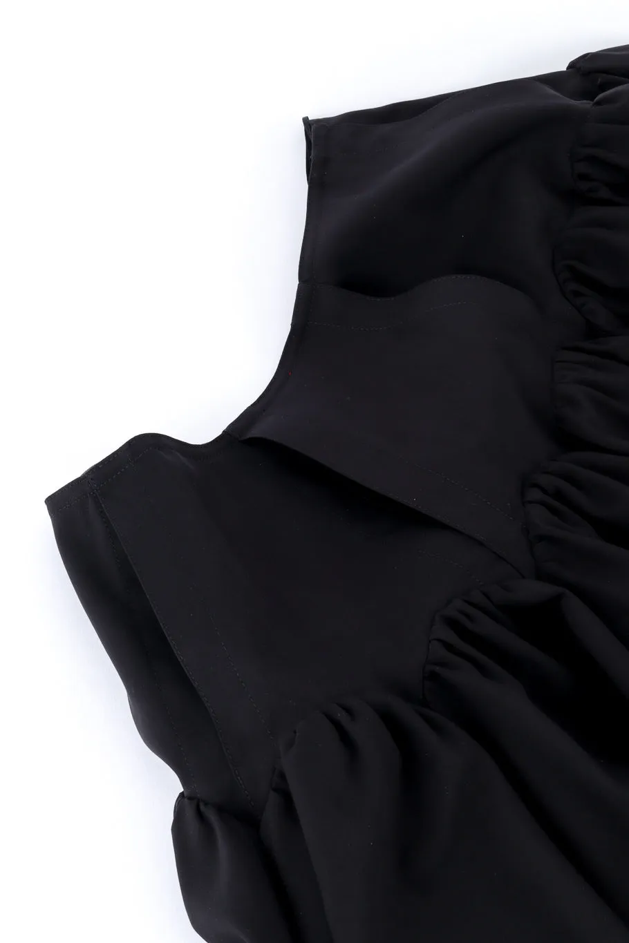 Cut Away High Waisted Skater Skirt