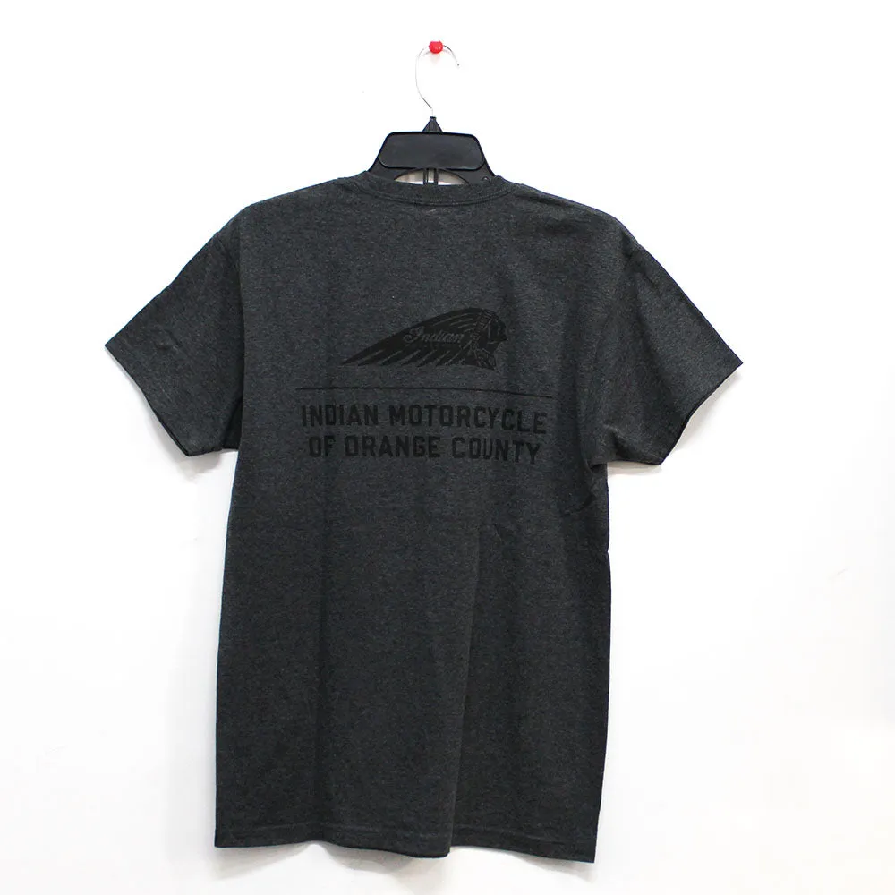 DARK GREY SHORT SLEEVED DEALER TEE SHIRT