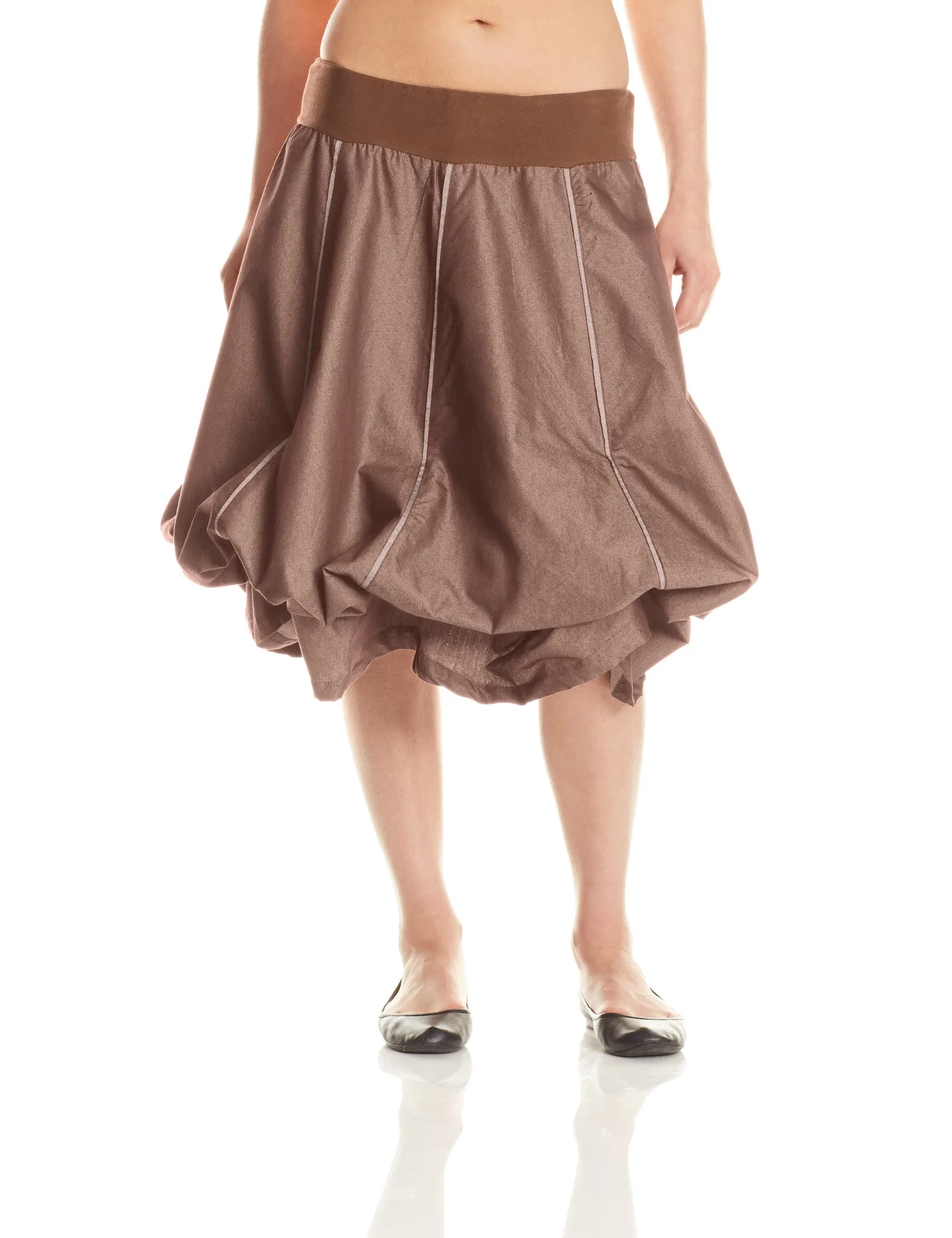 Denim Balloon Skirt
