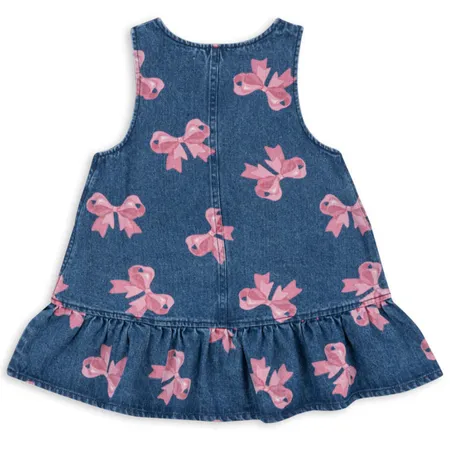 Denim Bow Dress