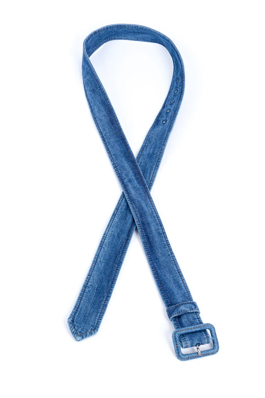 Denim Peasant Skirt