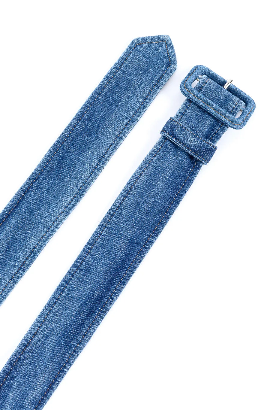 Denim Peasant Skirt