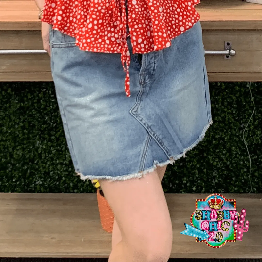 Denim Skirt