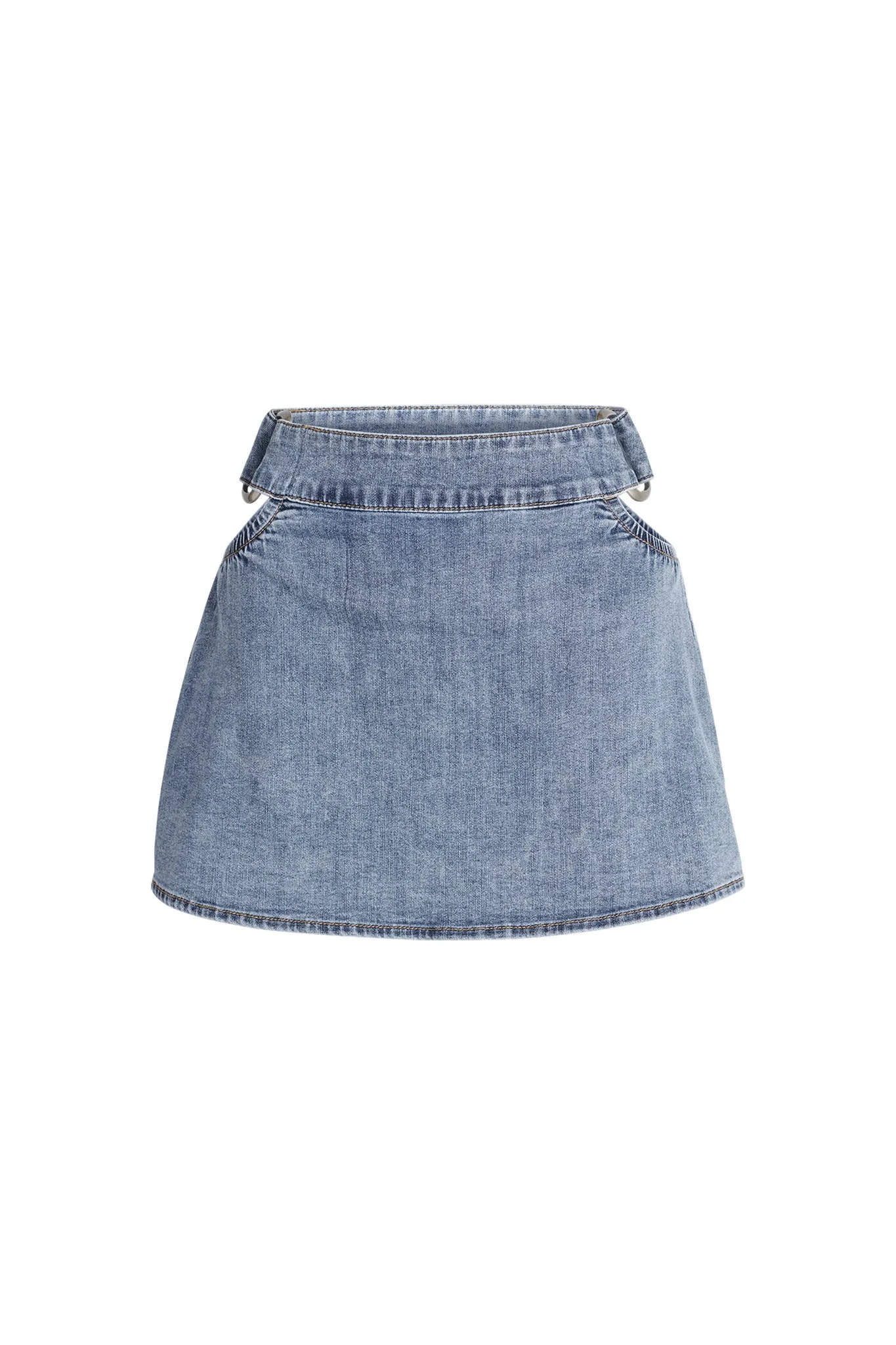 DREW SKIRT - DENIM
