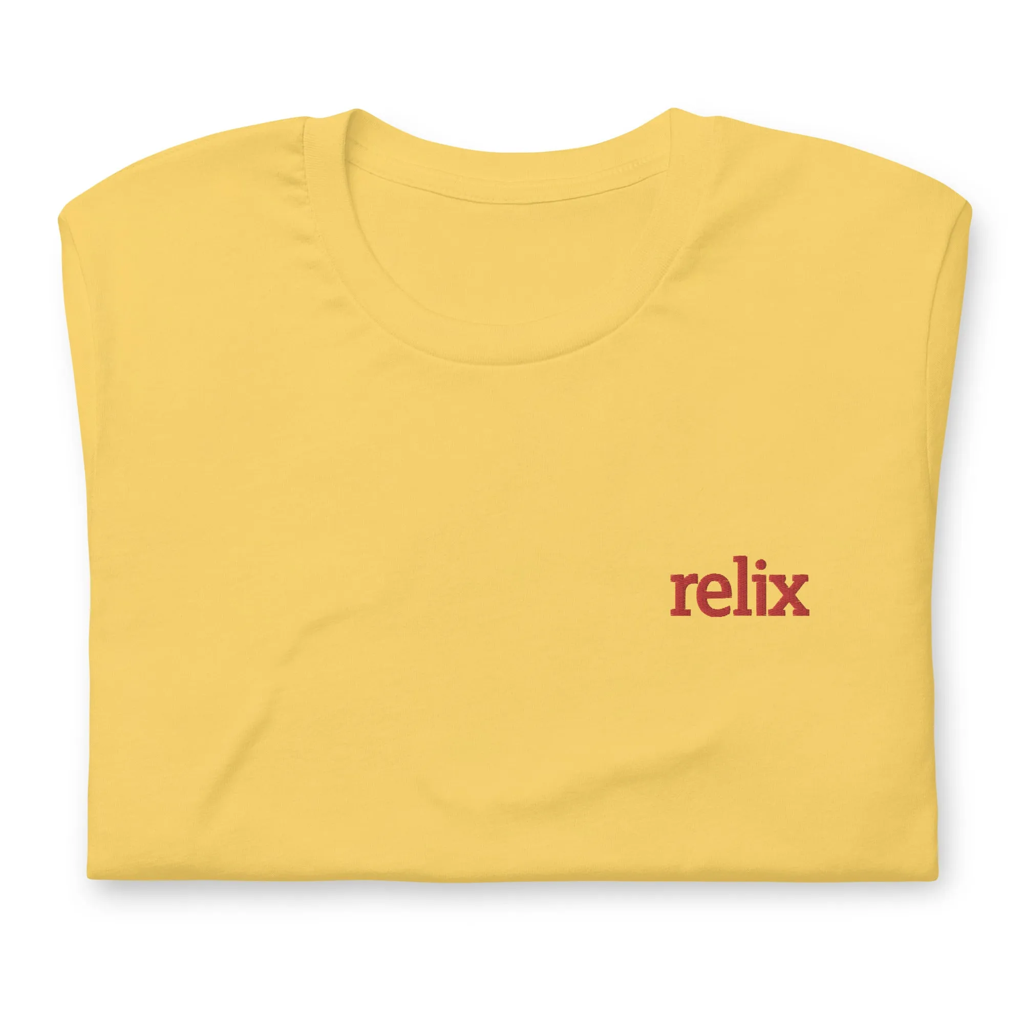 Embroidered Relix Logo T-Shirt