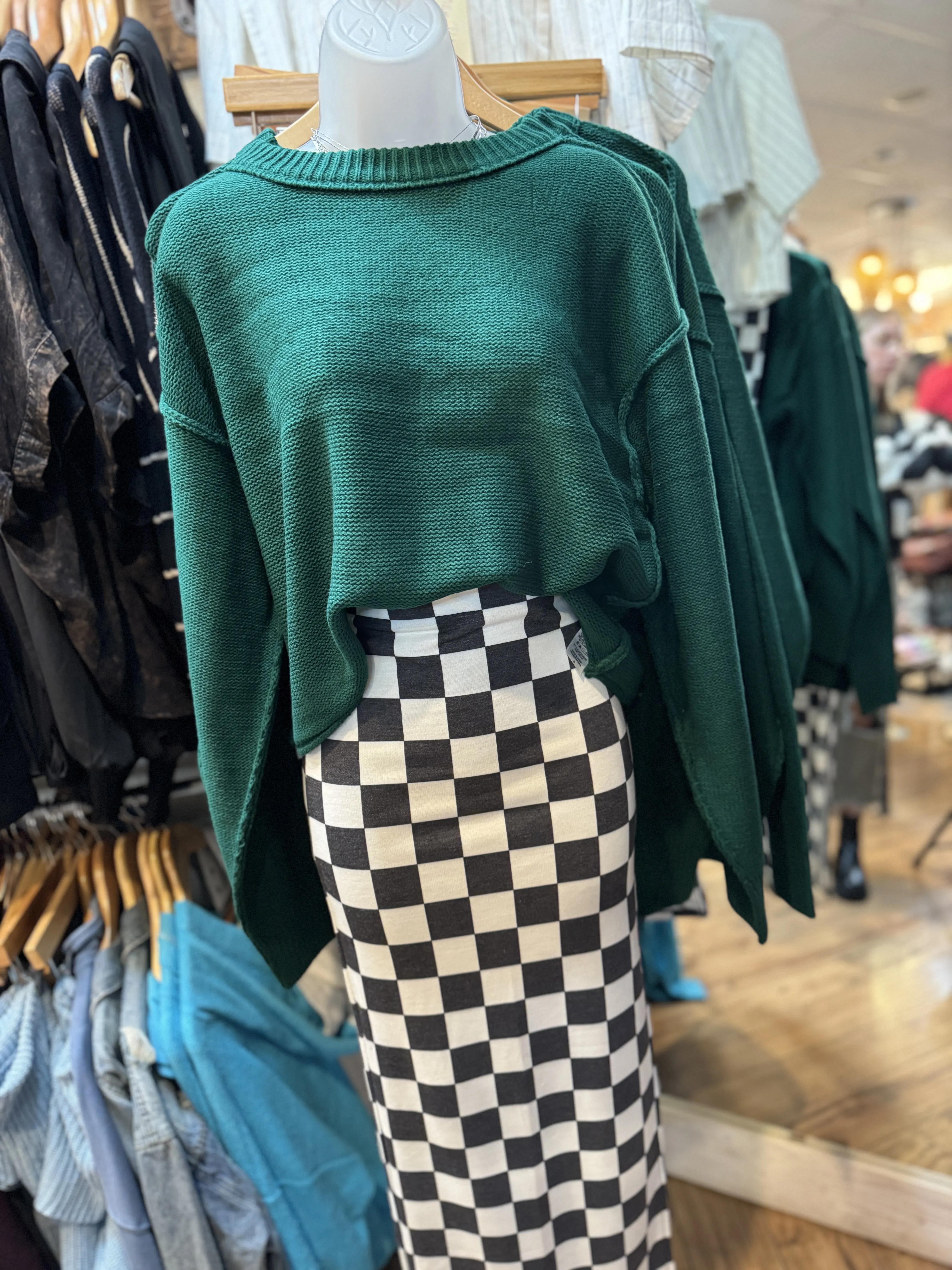 Emerald Knit Sweater