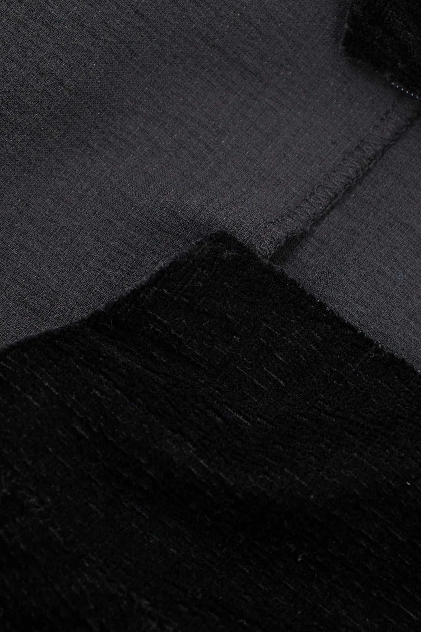 Empire Waist Velvet Skirt