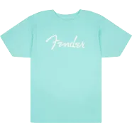 Fender® Spaghetti Logo T-Shirt, Daphne Blue