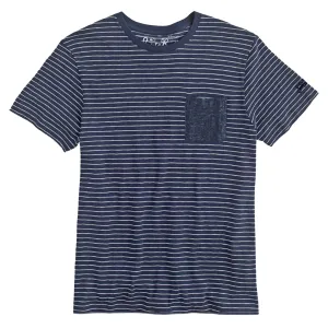 Flame Denim Striped T-Shirt