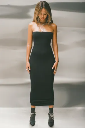 Foldover Maxi Skirt