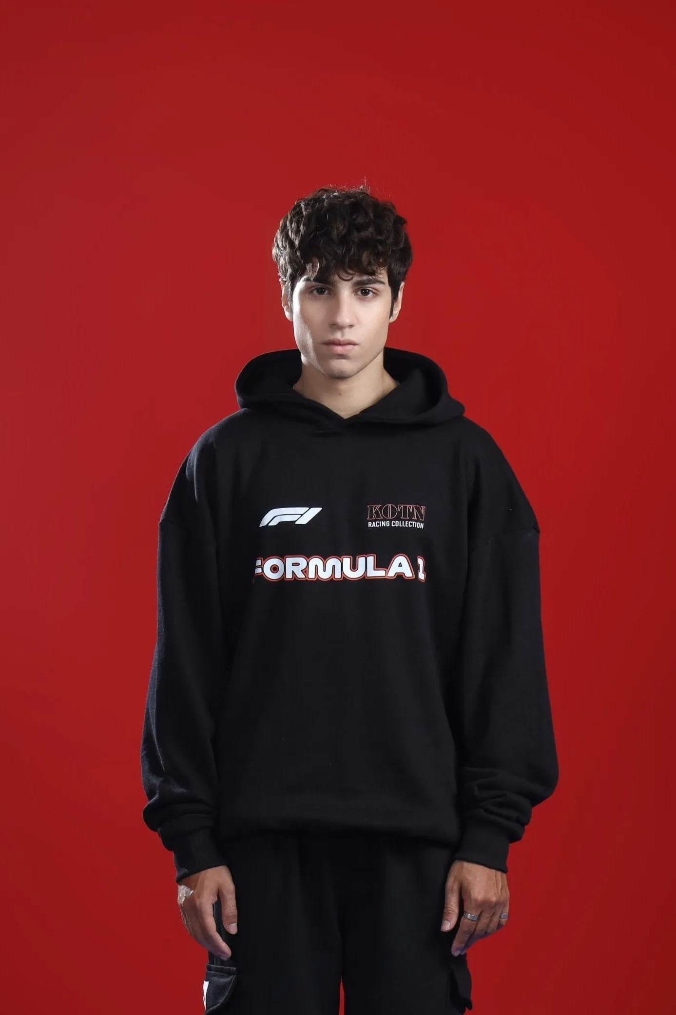 FORMULA 01 OVERSIZED HOODIE