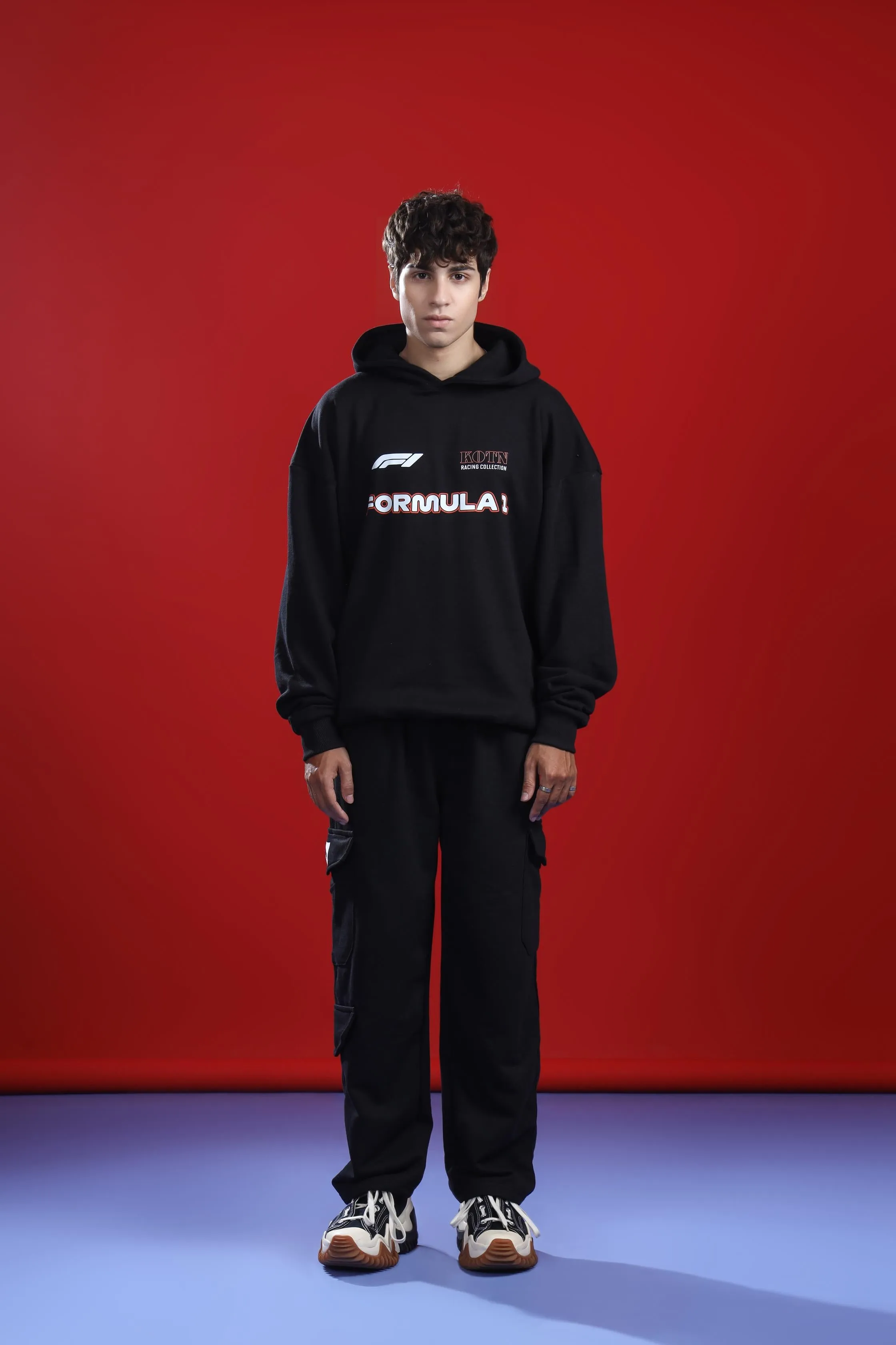 FORMULA 01 OVERSIZED HOODIE