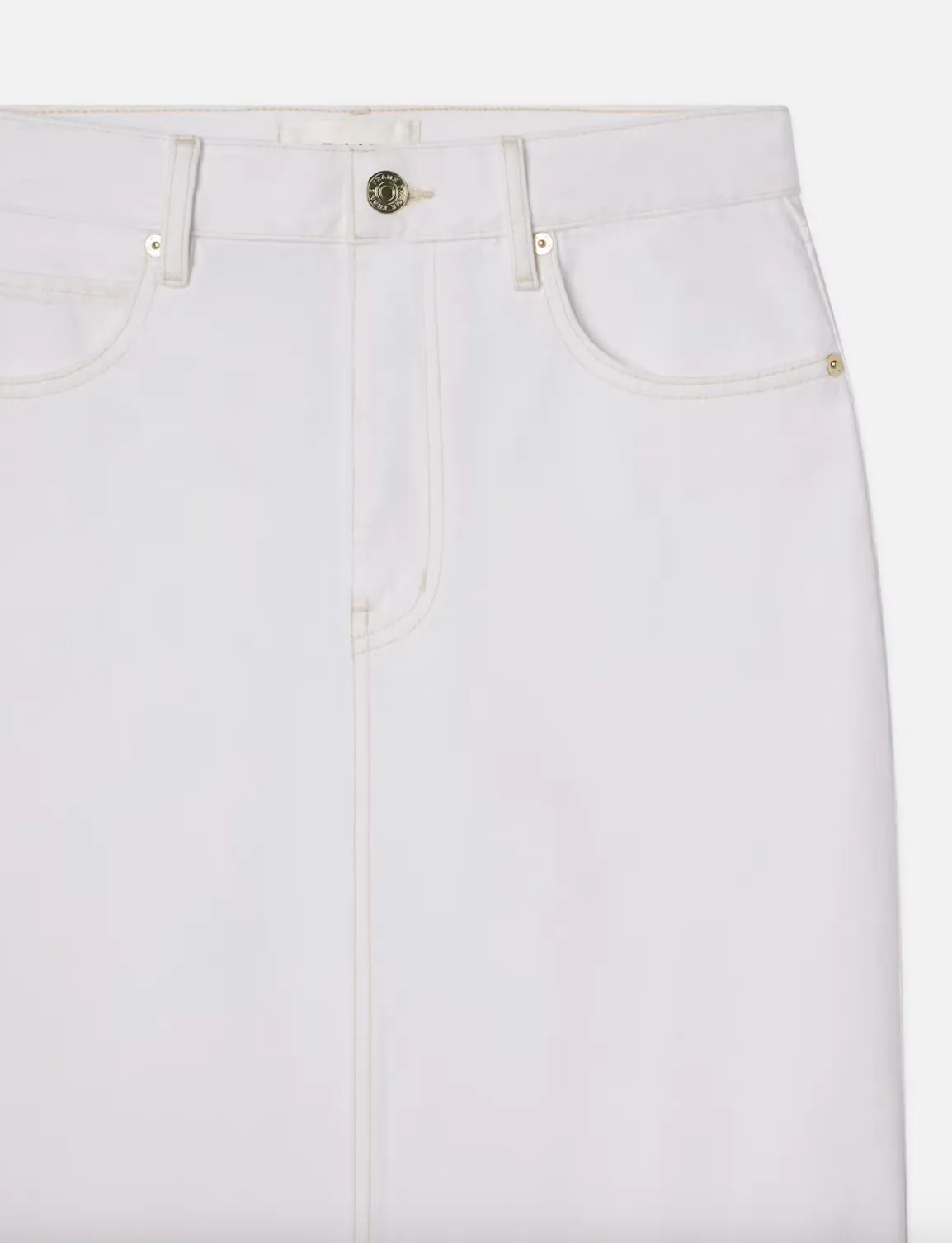 FRAME - The Flounce Skirt - Au Natural Clean