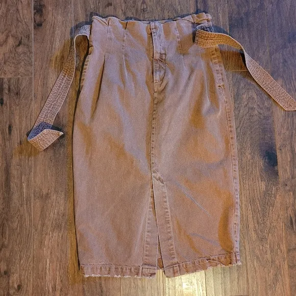 Free People denim skirt 29
