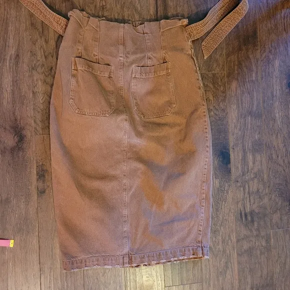 Free People denim skirt 29