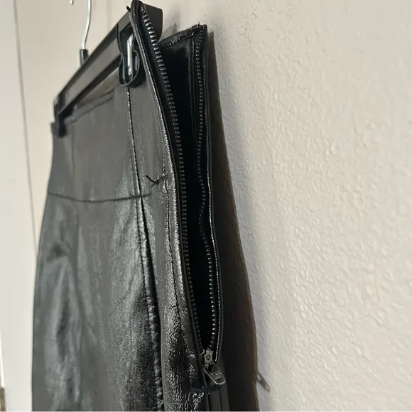 Free People Holding Onto A Dream black coated mini skirt women’s size medium 10