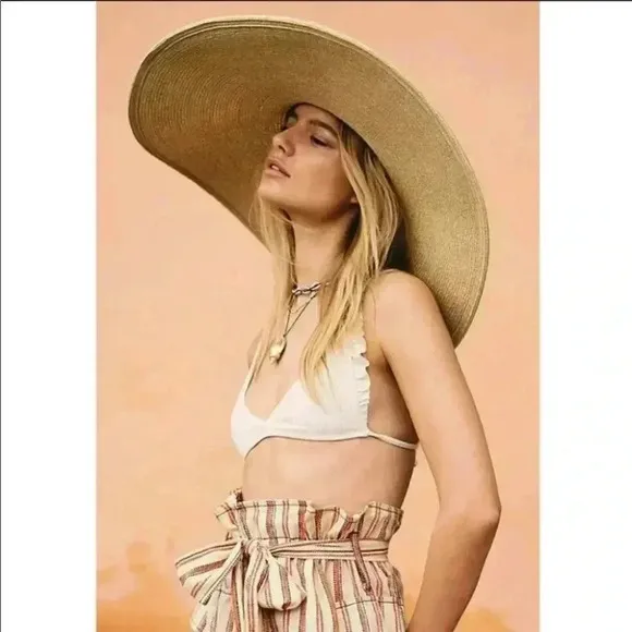Free People One Natalia Striped Skirt Size XS NWOT $128