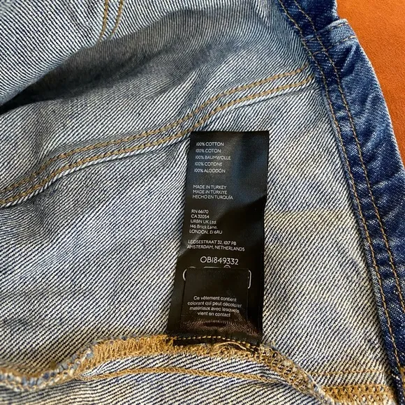 Free People Runaway Denim Mini Skirt in Lake Life Blue Size 25