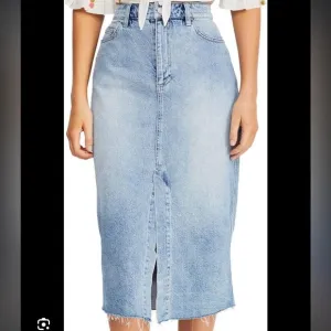 Free People Wilshire Denim Skirt