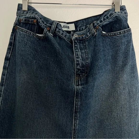 Gap Vintage Denim Maxi Skirt Size 14