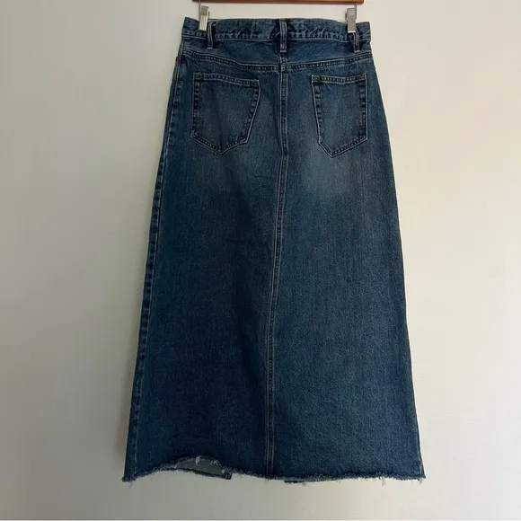Gap Vintage Denim Maxi Skirt Size 14