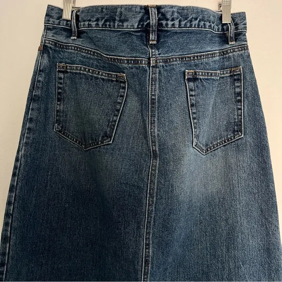 Gap Vintage Denim Maxi Skirt Size 14