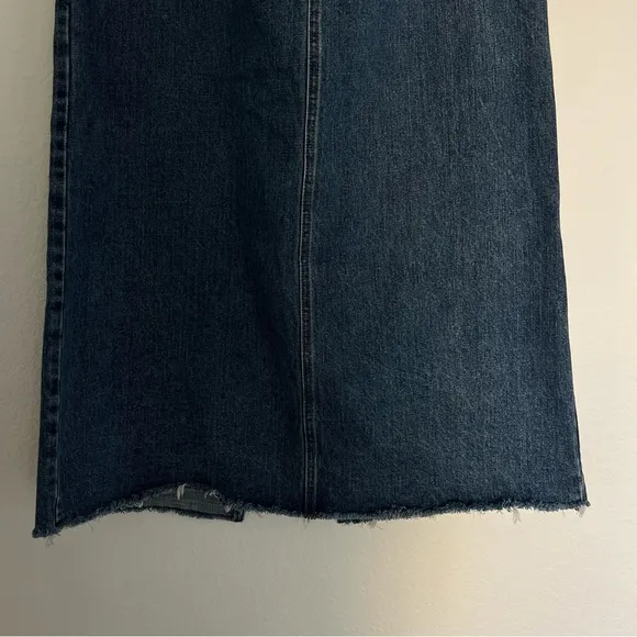 Gap Vintage Denim Maxi Skirt Size 14