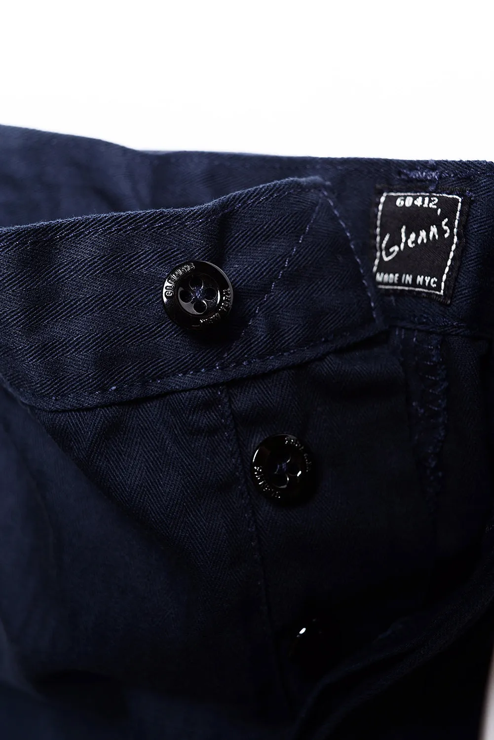 GD412 WORK PANT | 9 Oz Cotton Herringbone - Navy