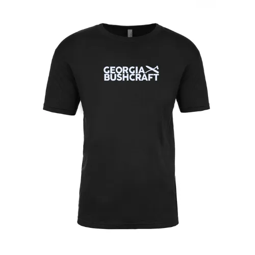 Georgia Bushcraft Logo T-Shirt - Graphite Black