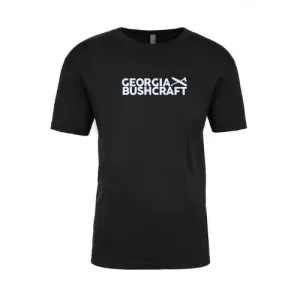 Georgia Bushcraft Logo T-Shirt - Graphite Black