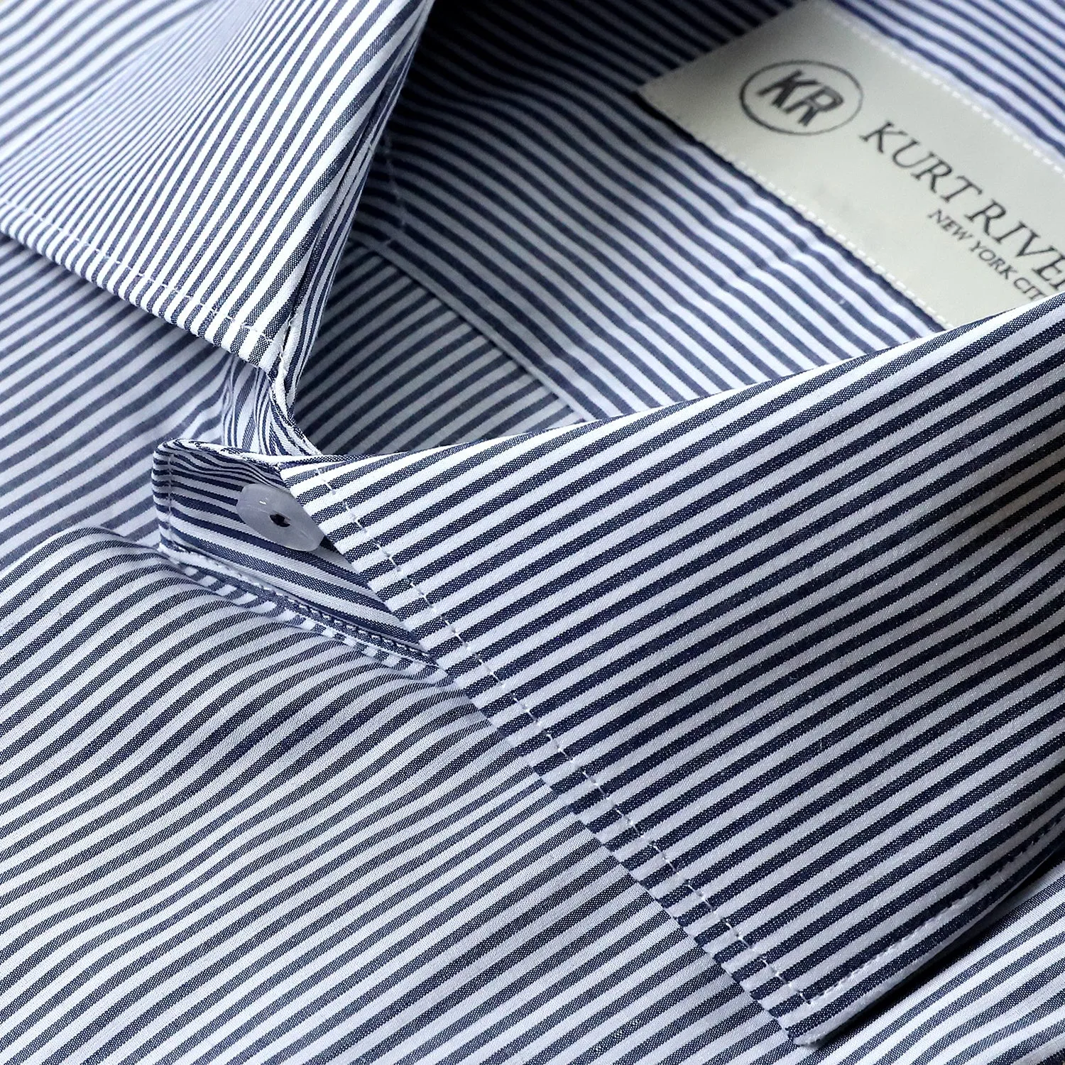 Grey Bengal Striped Cotton Shirt