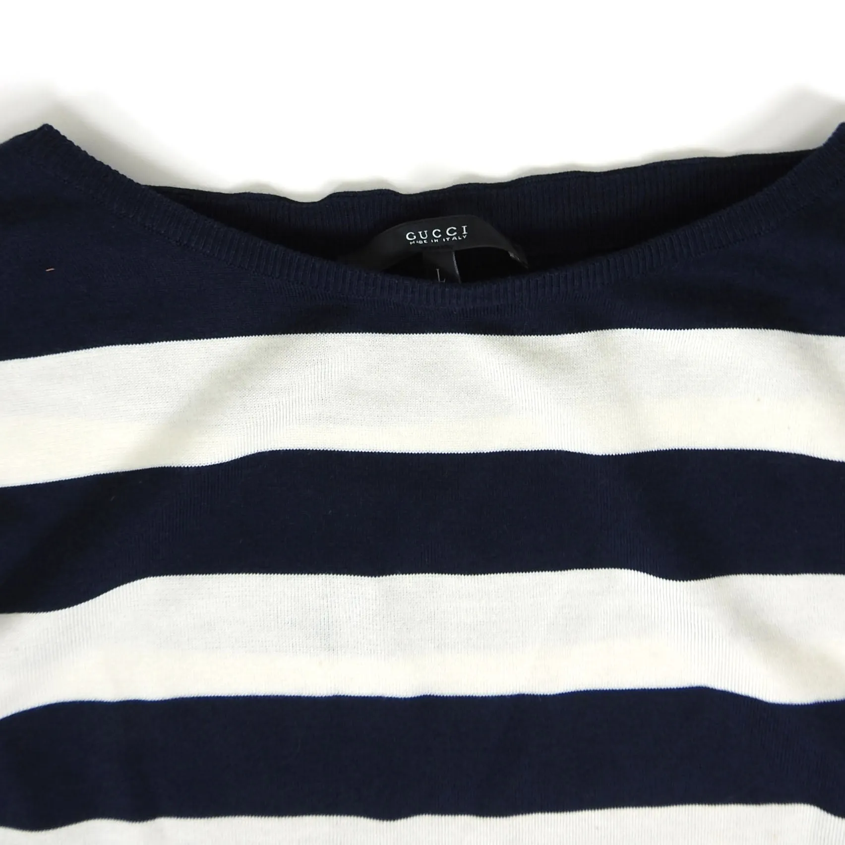 Gucci Striped LS T-Shirt Size Large