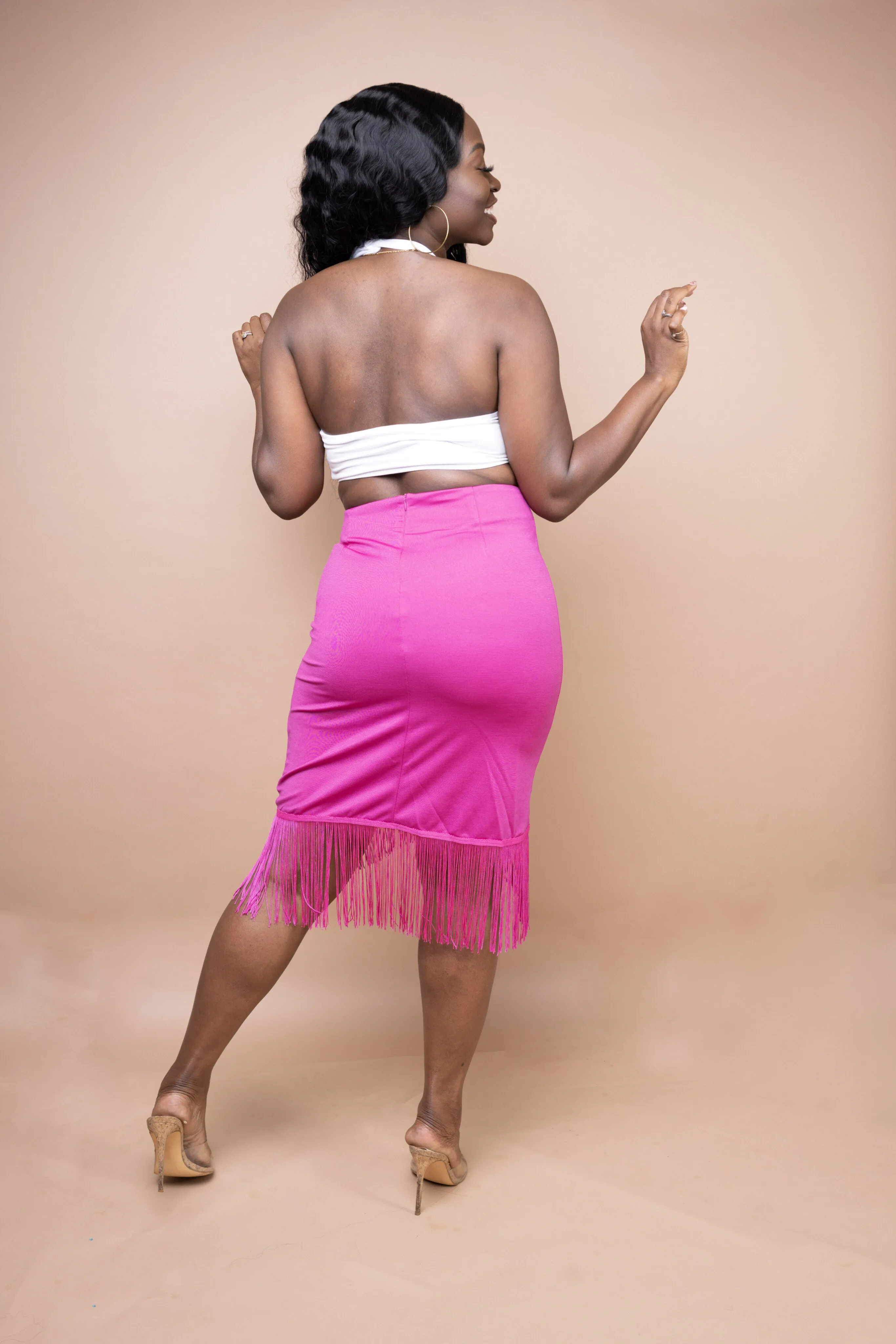 Havana Nights Fringe skirt