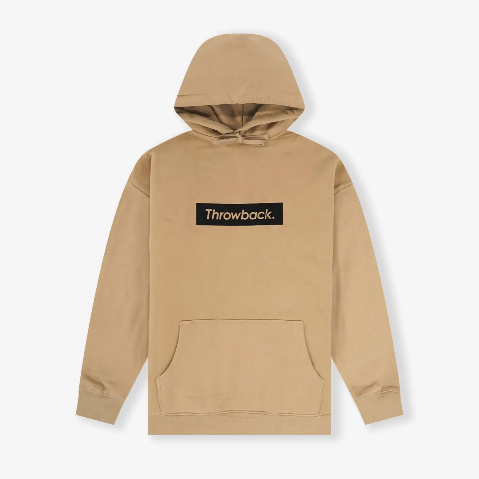Headline Box Logo Hoodie - Sand