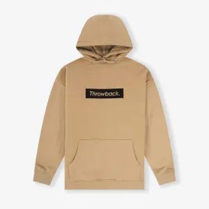 Headline Box Logo Hoodie - Sand