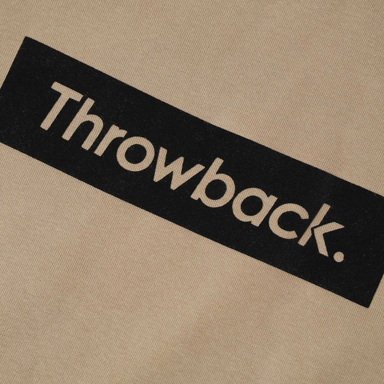 Headline Box Logo Hoodie - Sand
