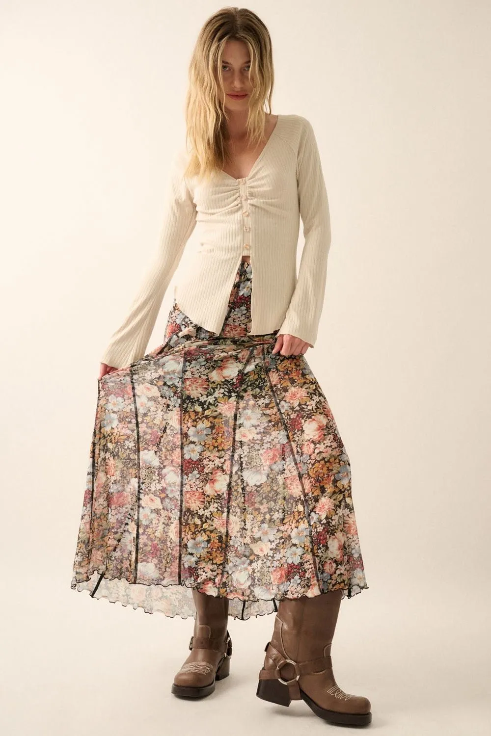 Heart’s Desire Maxi Skirt