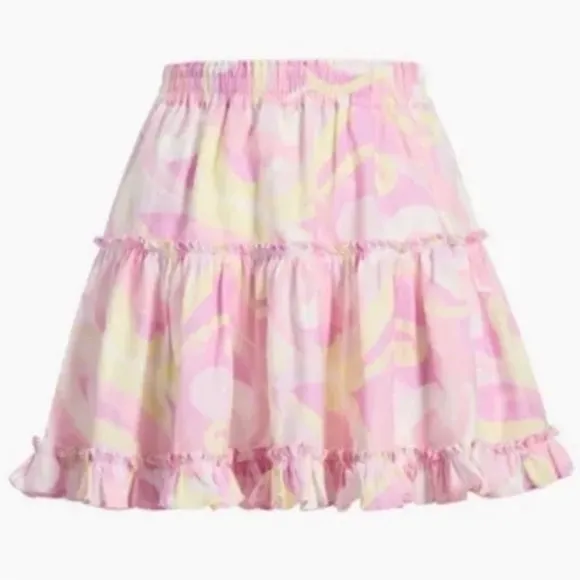 Hill House The Linen Paz Skirt in Candy Kaleidoscope