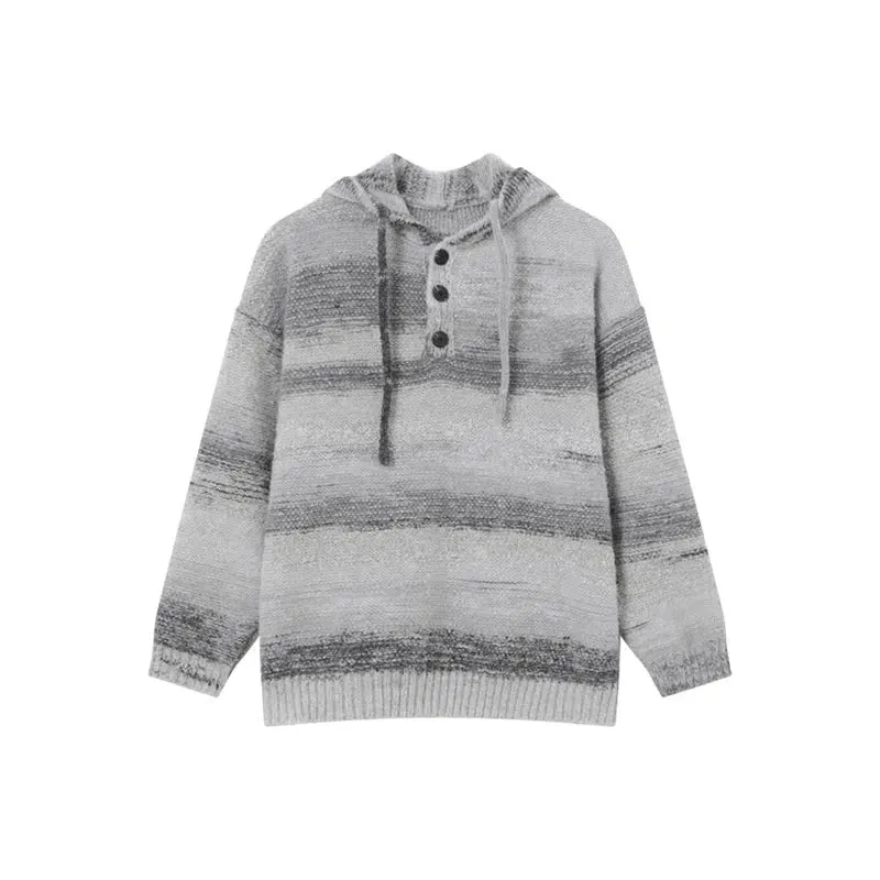 Hooded Knit Sweater